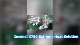 চরম তাপমাত্রার জন্য Inconel X750 অ্যালয় উচ্চ শক্তি