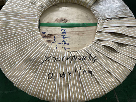 Material DIN X20CrMo13 Stainless Steel EN 1.4120 Cold Rolled Sealing Strip