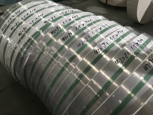 JIS G4305 SUS420J1 Cold Rolled Stainless Steel Strip In Coils