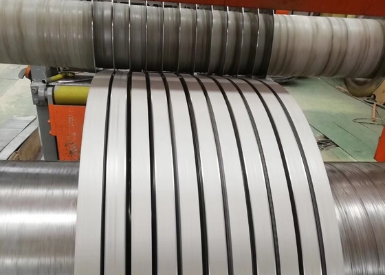 JIS SUS304 EN 1.4301 Hot Rolled Stainless Steel Slit Strip In Coil